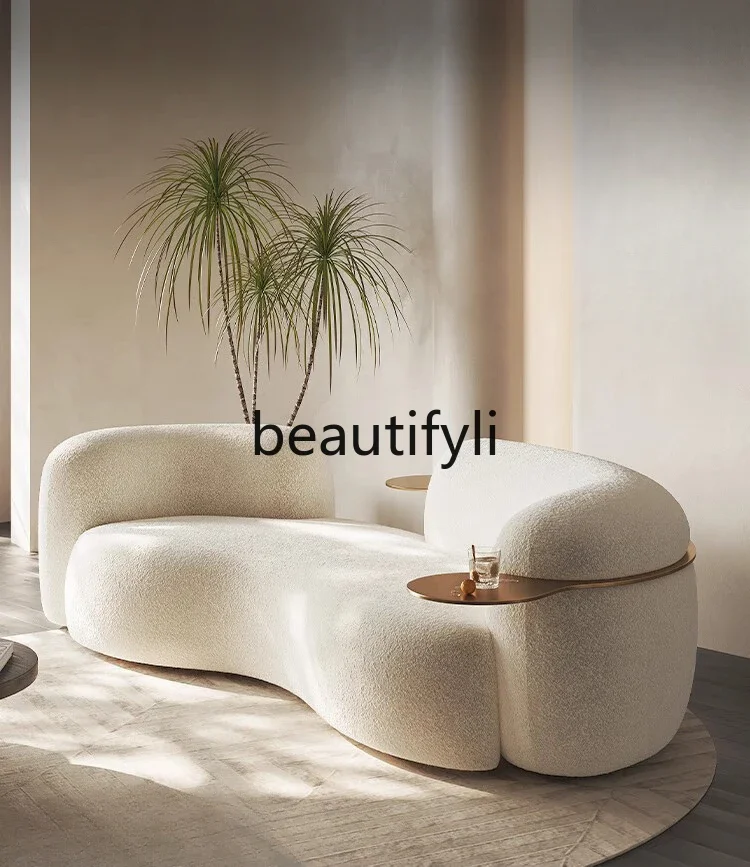 Диван горошком изогнутый диван особой формы для гостиной антикварный креативный