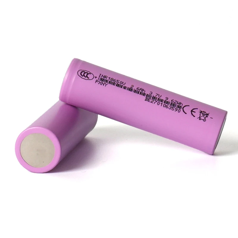Фото Оригинальный аккумулятор PXNY INR 18650V, реальная емкость 2600 мАч, CDR 3C, 3.7 В, перезаряжаемый, с длительным сроком службы, для фонарика. №3