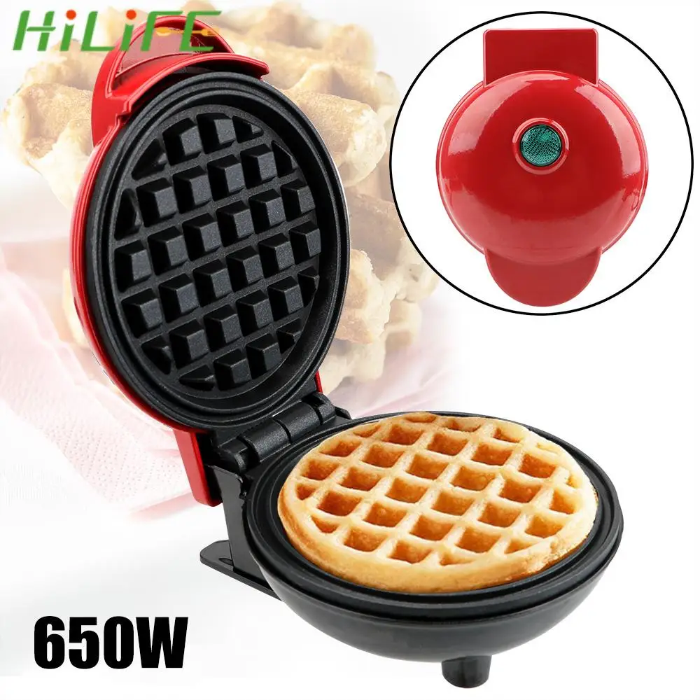 

HILIFE Bubble Egg Cake Oven Breakfast Waffle Molds Mini Waffle Pot Mini Electric Waffles Maker Pan Eggette Machine Egg Cake Oven