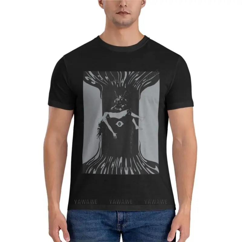 

Классическая мужская футболка с изображением электроволшебника из сегодняшнего альбома «witchкульт» (версия 3, оригинальная серая/серая), забавная футболка