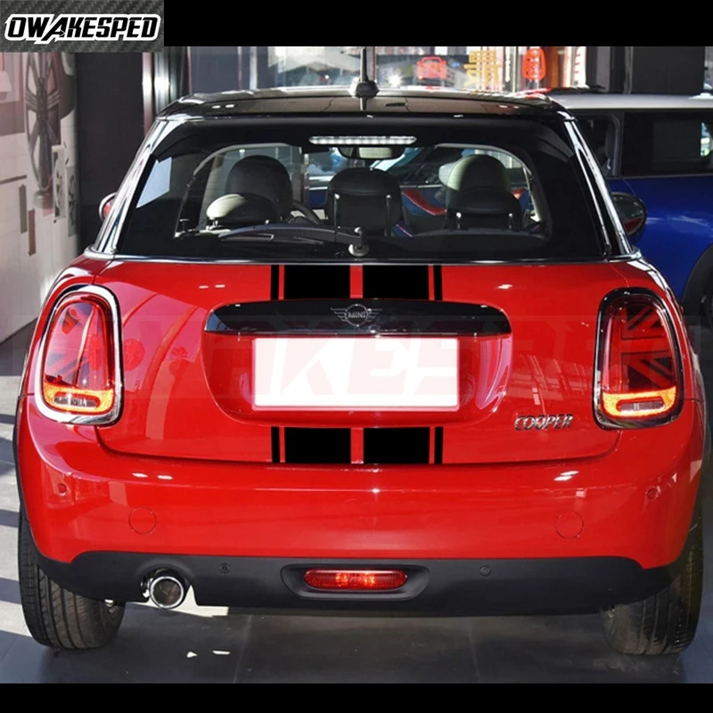 Фото Наклейки на капот автомобиля, модная графика для BMW MINI John Cooper F56 JCW R50 R53 R56 R55, аксессуары для автотюнинга, виниловые пленки, наклейки №4