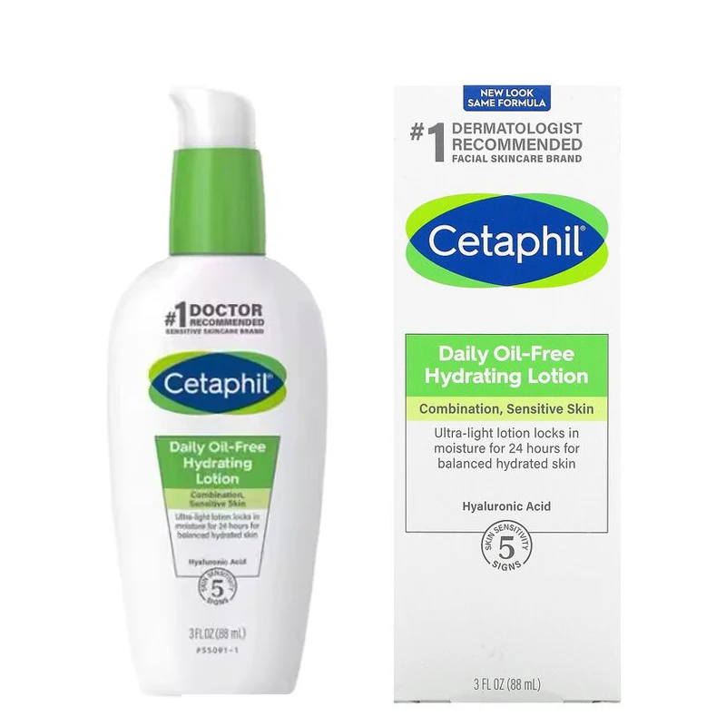 

Cetaphil Hydrating Lotion Hyaluronic Acid Whey Refreshing Facial Moisturizer Soothing Skin Repair Moisturizing Facial Cream 88ml