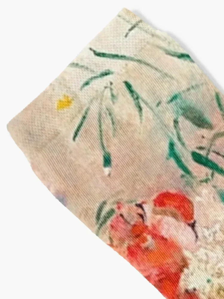 Носки Odilon Redon Vase of Flowers хлопковые профессиональные противоскользящие спортивные