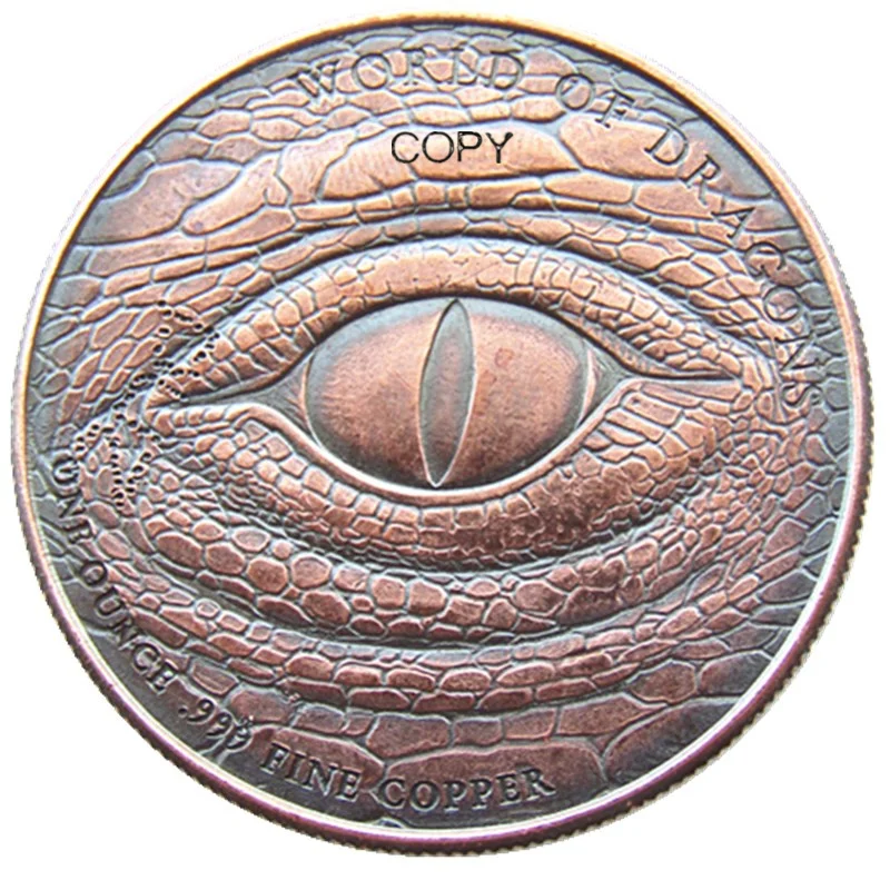 

HB(190)US Hobo Morgan Dollar 100% Copper Copy Coin