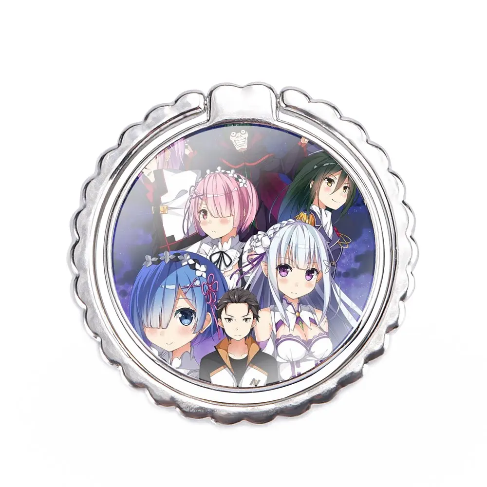 Аниме ReZERO в другом мире модный влюбленный Забавный дизайн держатель для телефона