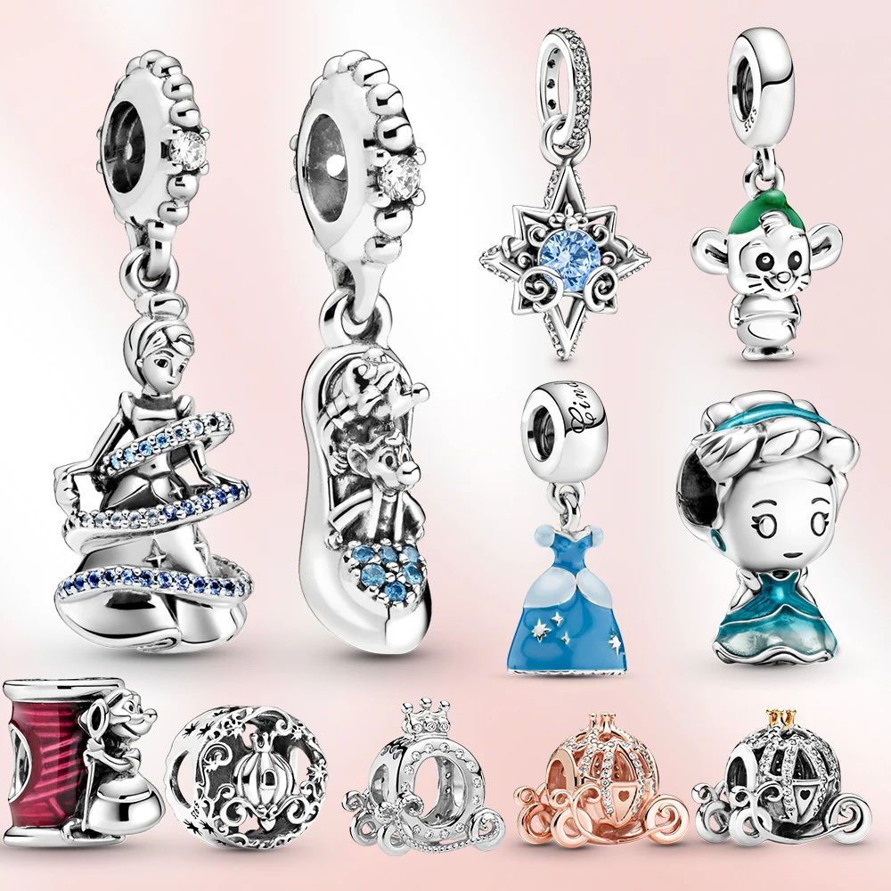 

2023 Summer Bangles Jewelry Women Making Beads 100% 925 Sterling Silver Bracelets Beadeds DIY Designer Charms Wholesale Jewellry