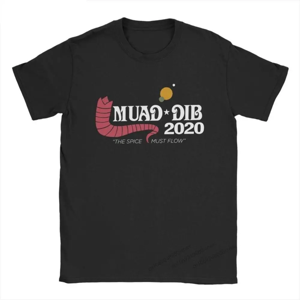 

Dune Muad'Dib 2020 T Shirt for Men Pure Cotton Fashion T-Shirt O Neck Scifi Movie Tees Short Sleeve Tops Adult