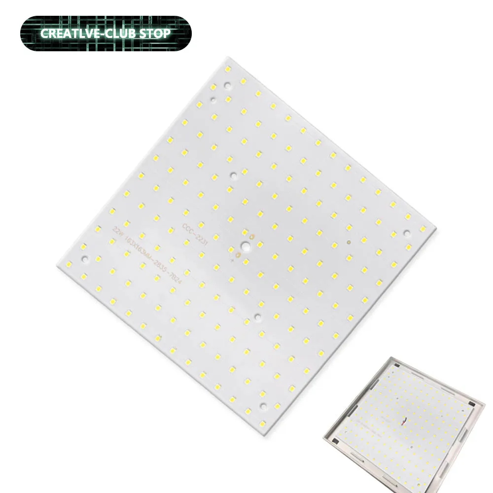 

SMD2835 10W 15W 22W 32W LED Lamp Bead Diode 250mA Panel Light LED Square Ceiling Board Lamp Board LED Source DIY Accessories