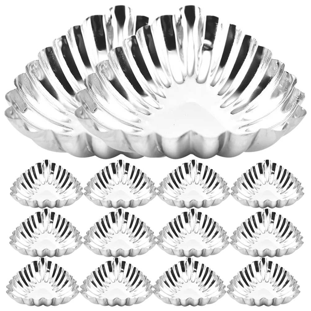 

Tart Molds Baking Egg Muffin Cake Cup Stainless Pudding Kitchen Tool Wrapper Tin Cookie Pan Metal Steel Mini Cooking