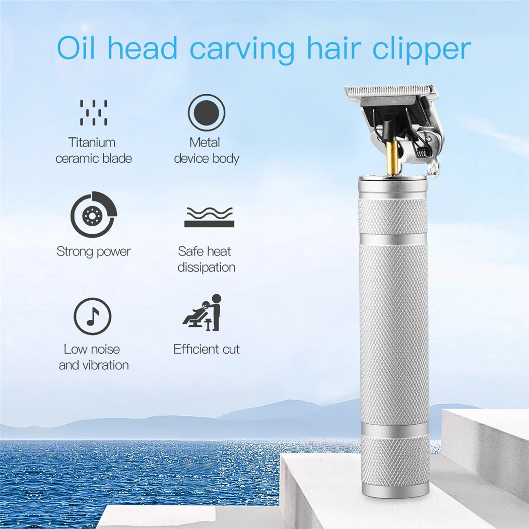 

20W Professional Hair Clipper for Men Kids Hair Carving Barber Hair Trimmer 0mm Finishing Cutting Machine Strong Power Low Noise