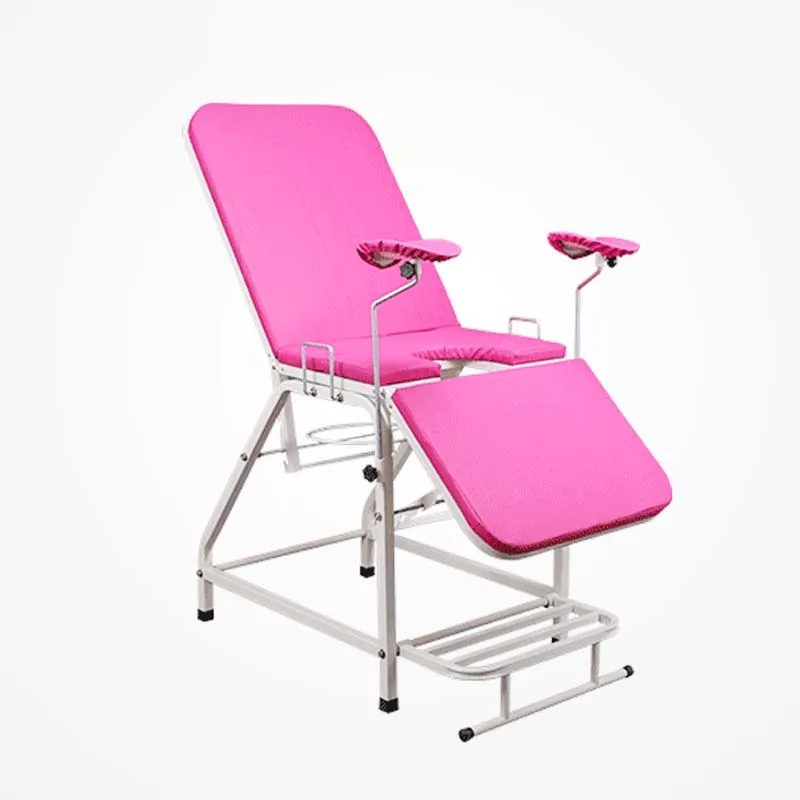 

Manual Gynocologist Examination Table Adjustable gynecological delivery beds Clinic Obstetric Birthing Chair