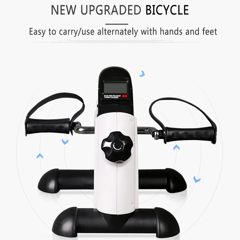 Домашний мини-велосипед с ЖК-монитором тренажер для ног реабилитационная машина