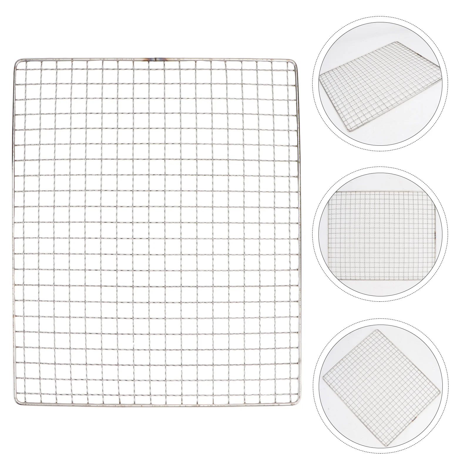 

Bbq Grill Rack Net Baking Cooking Wire Barbecue Meshgrid Cooling Replacement Grates Grilling Steel Stainless Grate Grids Racks