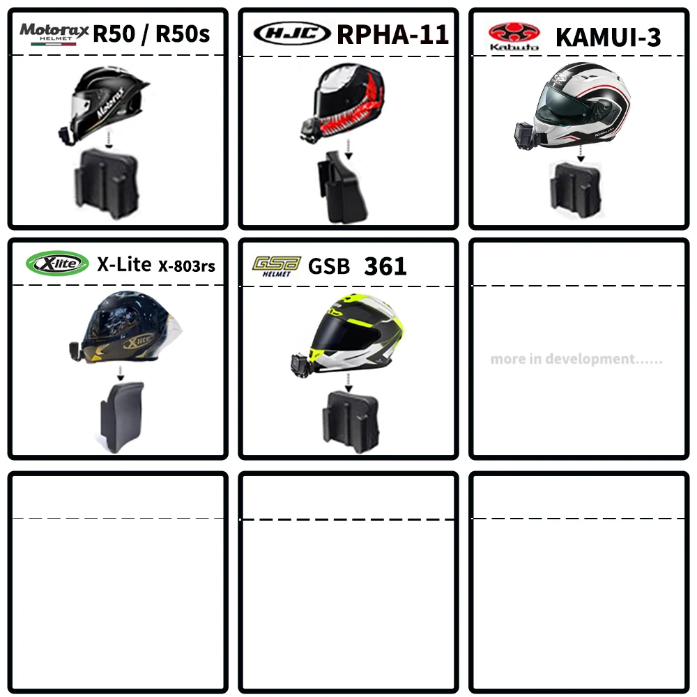 Алюминиевое Крепление для мотоциклетного шлема премиум-класса TUYU держатель