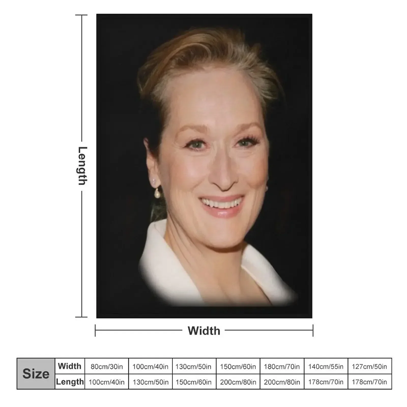 Одеяло Meryl Streep на заказ для детских одеял