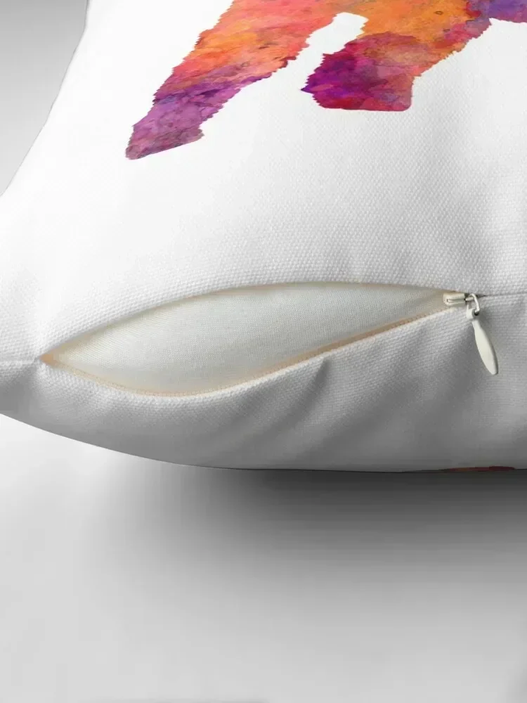 Lakeland Terrier в акварели декоративная подушка рождественские наволочки роскошные