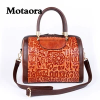 motaora women messenger bags leather handbag womens crossbody shoulder bag for female phone handbags cow leather bolso hombre