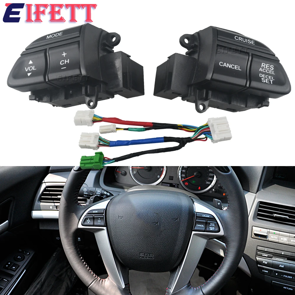 Новый переключатель круиз-контроля на рулевом колесе высшего качества для Honda