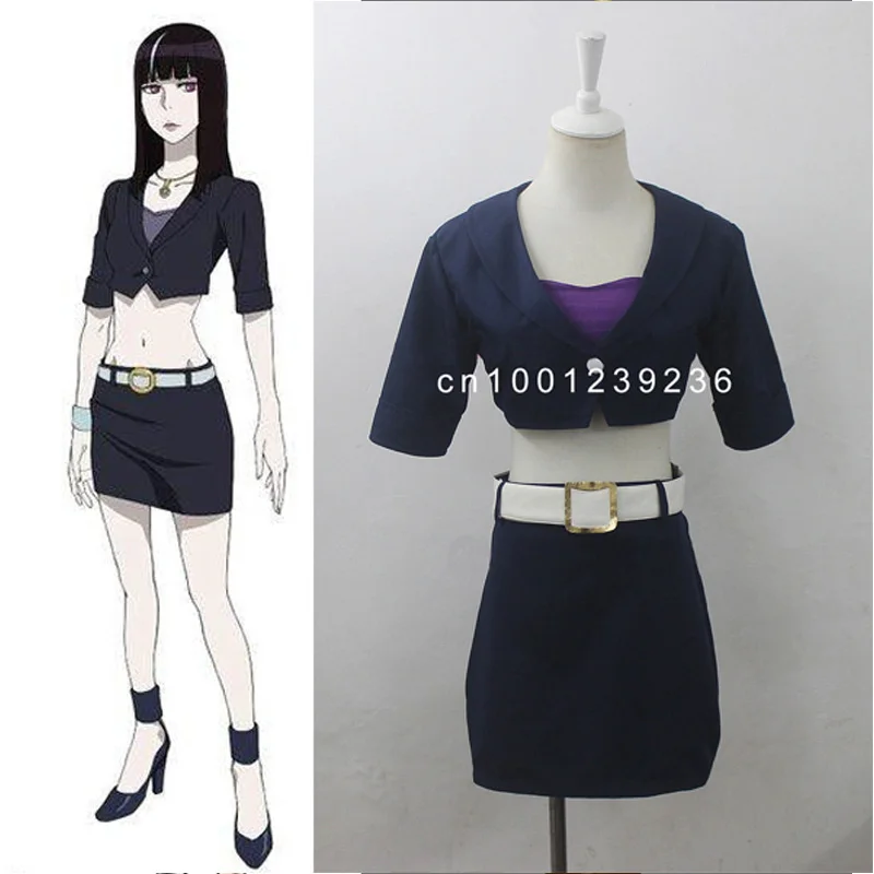 

AnimeNew Anime Death Parade Chiyuki Cosplay Costume Any SizeCustom Made
