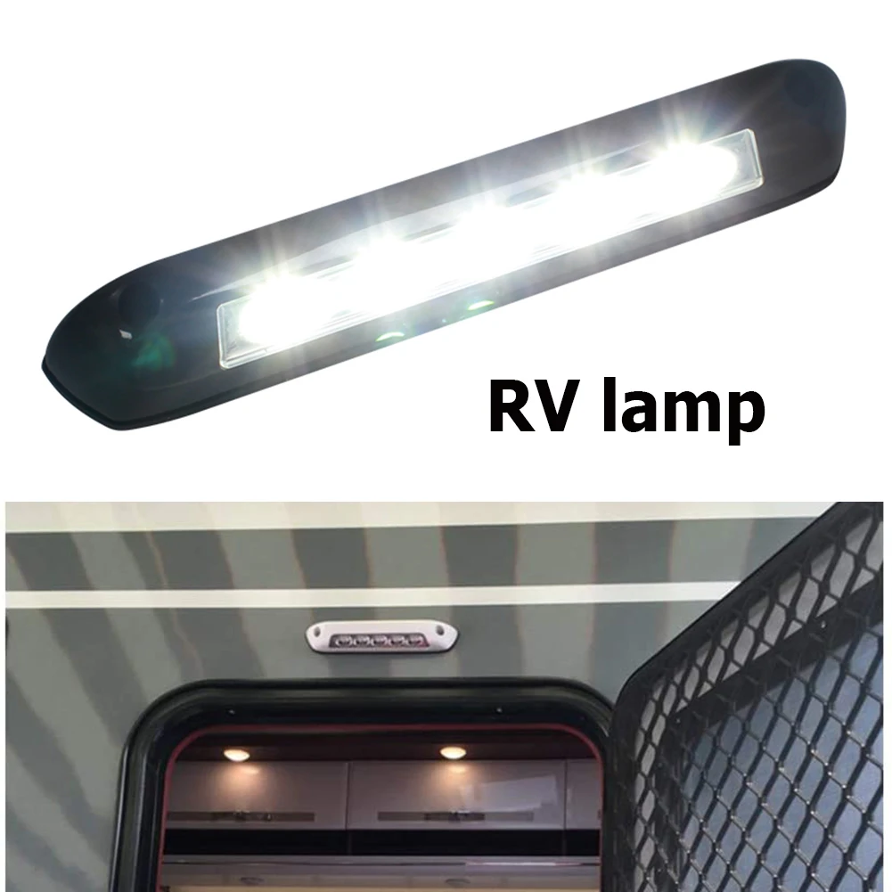 

12V/24V RV LED Awning Porch Light Waterproof Motorhome Caravan Interior Wall Lamps Light Bar for RV Van Camper Trailer Lamp
