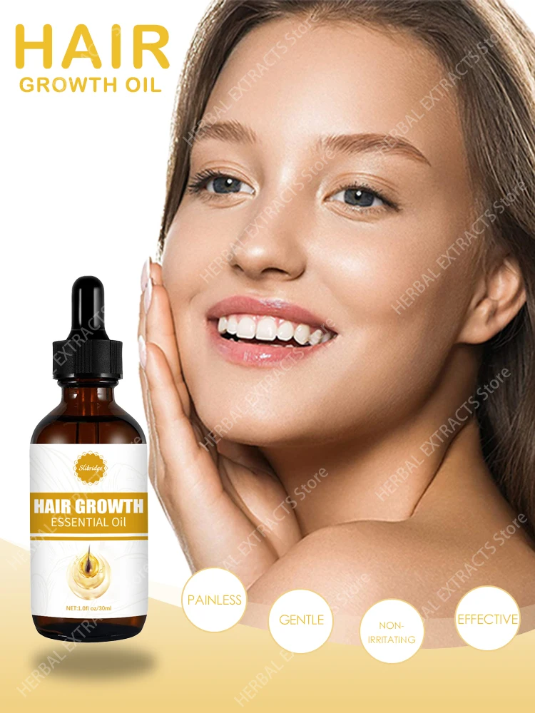 

Powerful Hair Growth Serum Spray Anti Hair Loss Treatment Essence Oil Repair Nourish Hair Roots Regrowth Hair For Men Women 30ml