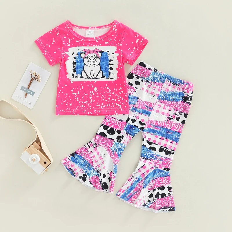 

Детский костюм из двух предметов, топ и брюки