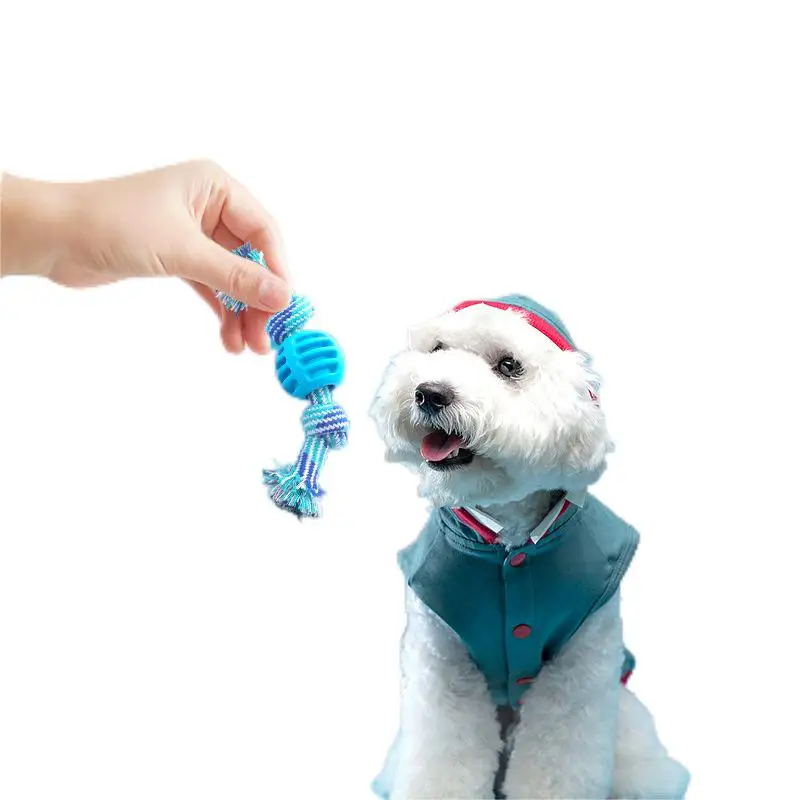 

Резиновая игрушка для домашних животных с веревкой, интерактивные игрушки для собак, тренировочные жевательные игрушки для собак, устойчив...