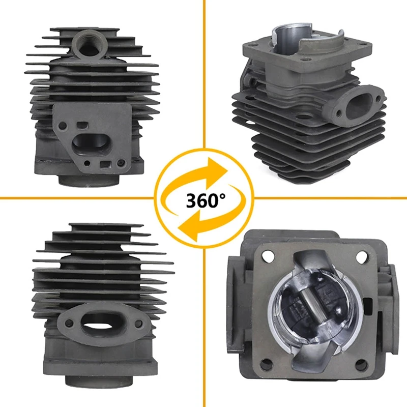 Lawn Mower Cylinder Piston Kit 36Mm Metal For Mitsubishi 1E36F-2 TL33 CG330 TB33 TU33 Grass Trimmer Set