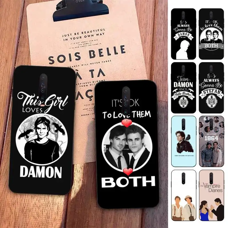 

The Vampire Diaries Damon Phone Case for Redmi 5 6 7 8 9 A 5plus K20 4X S2 GO 6 K30 pro