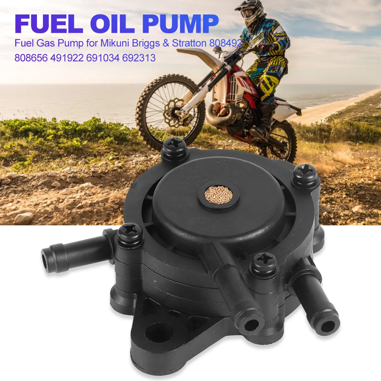 

Топливный газовый насос для Mikuni Briggs & Stratton 808492 808656 491922 691034 692313