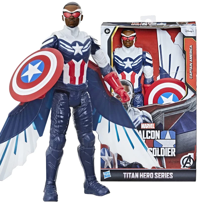 30 см/12 ''Marvel Мстители Титан герой серии Сокол и Зимний Солдат Капитан Америка
