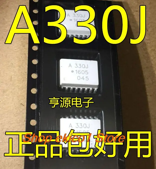 10 шт. Оригинальный запас ACPL-330J A330J HCPL-330J SOP16