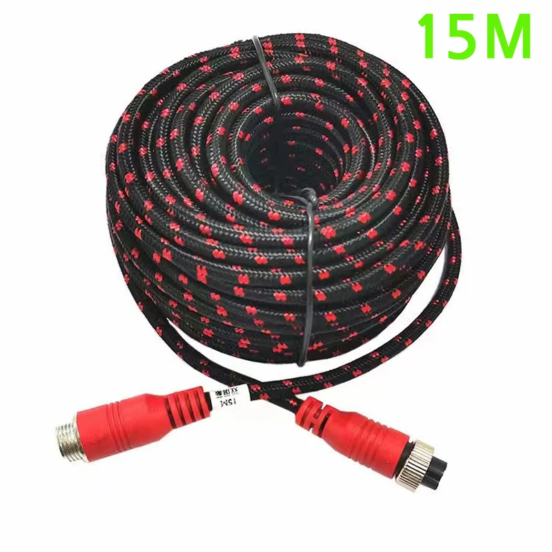 

Двухэкранированный удлинитель M12 из чистой меди 4-контактный 5м/6м/7м/10м/15м/20м