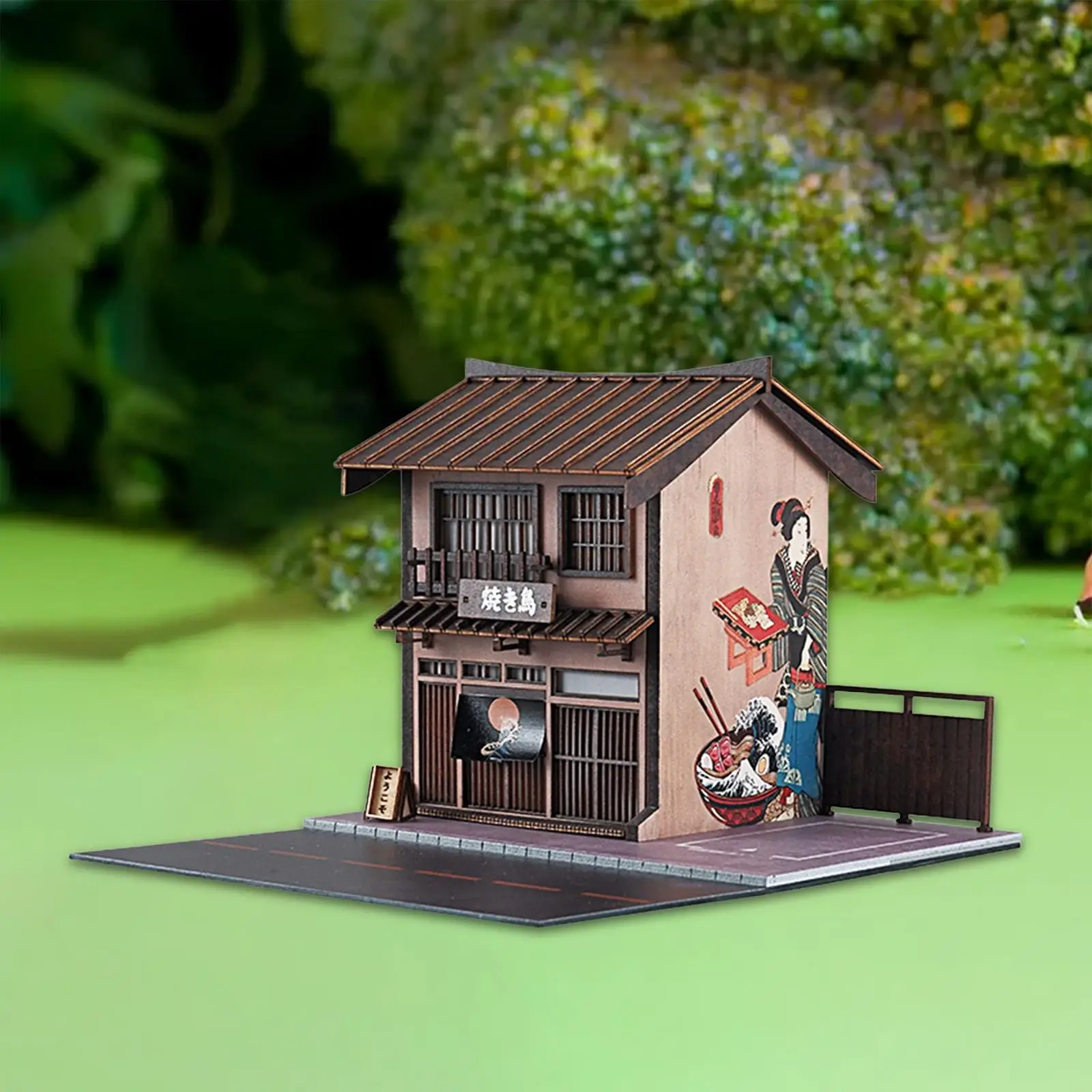 

1/64 Kebab Shop Diorama Model DIY for Miniature Scene Architectural Building