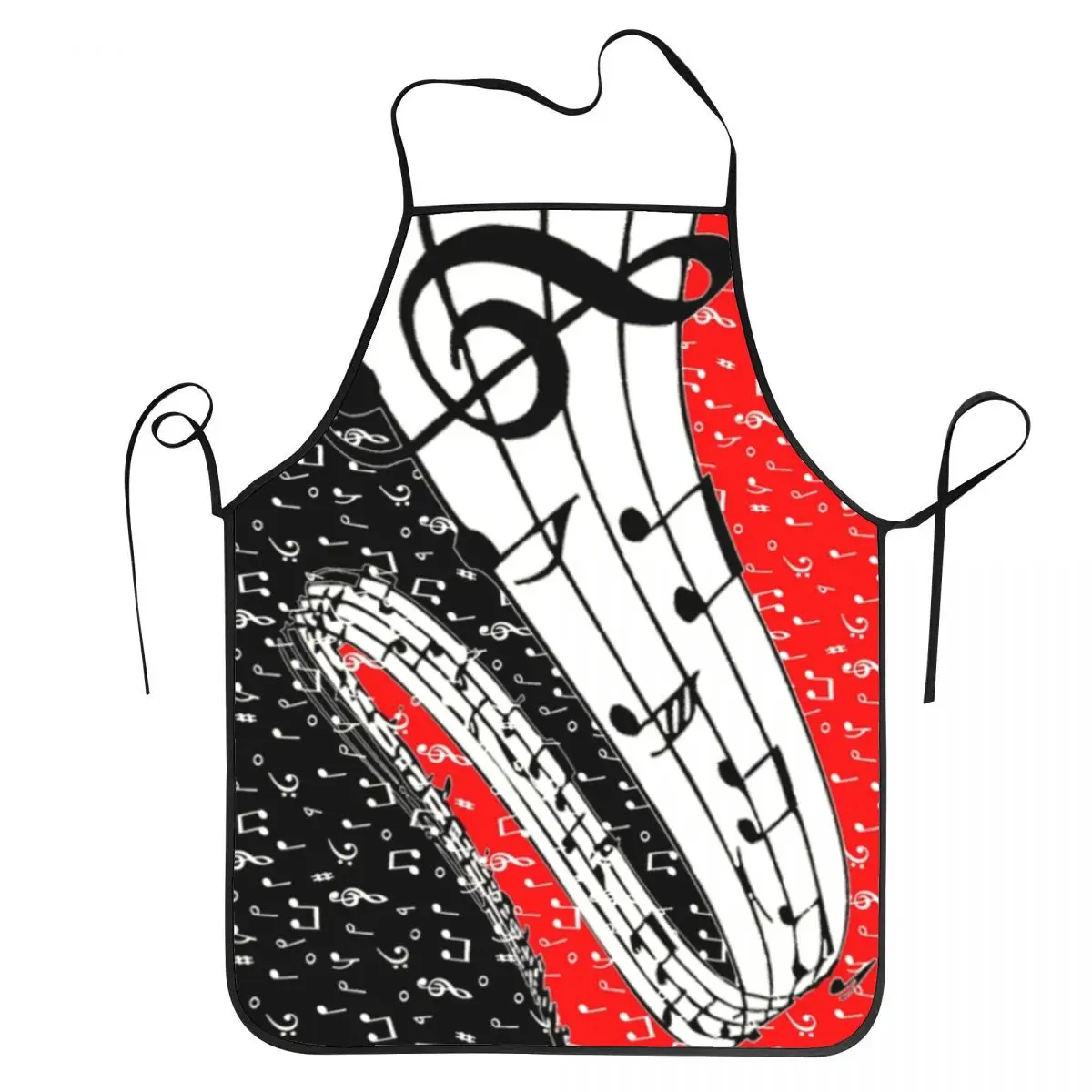 

Нагрудник для музыкальных нот, художественные фартуки для музыкантов для мужчин, женщин, мужчин, унисекс, для взрослых, шеф-повара, кухня, фа...