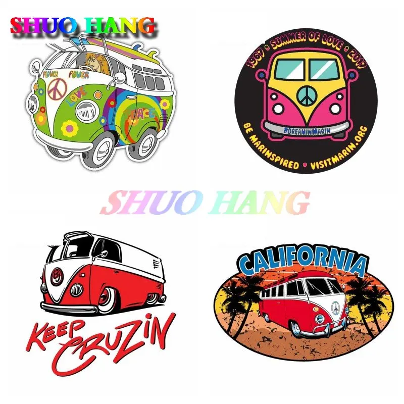 Креативная виниловая наклейка с надписью «Love for Peace»