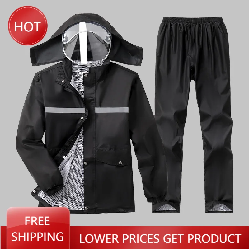 

Poncho Raincoat Jacket Overall Suit Bicycle Hiking Raincoat Sport Women Portable Capa De Chuva Moto Rainwear