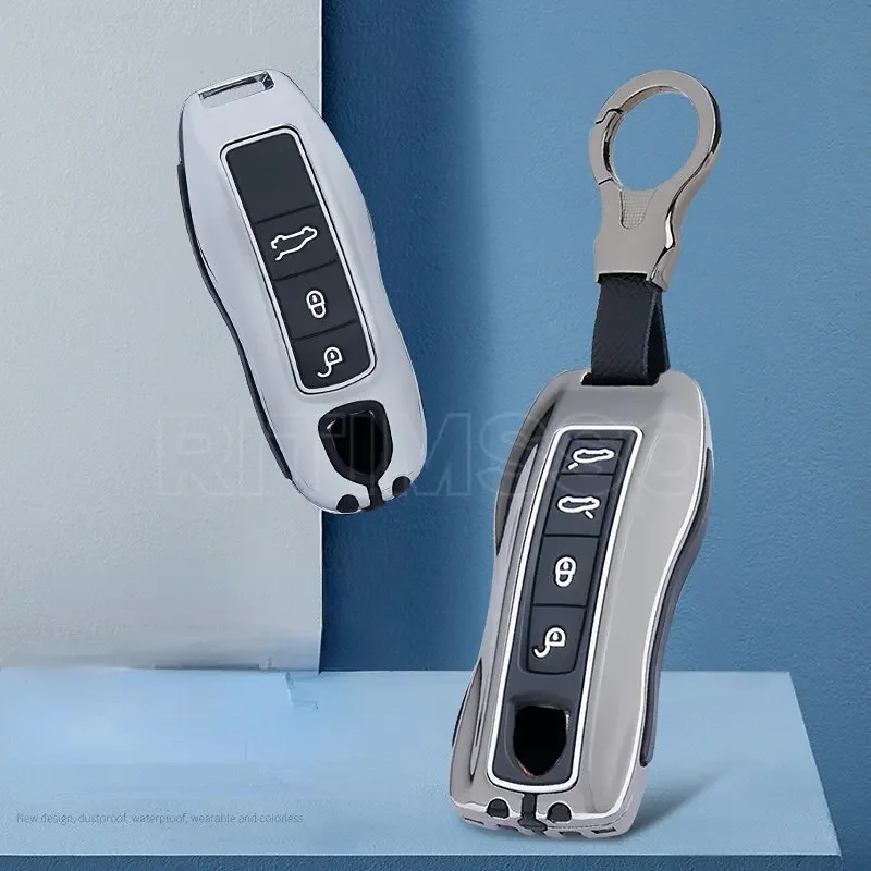 Высококачественный чехол для автомобильного ключа Porsche Panamera Cayenne 971 911 9YA Macan Boxster 3 4