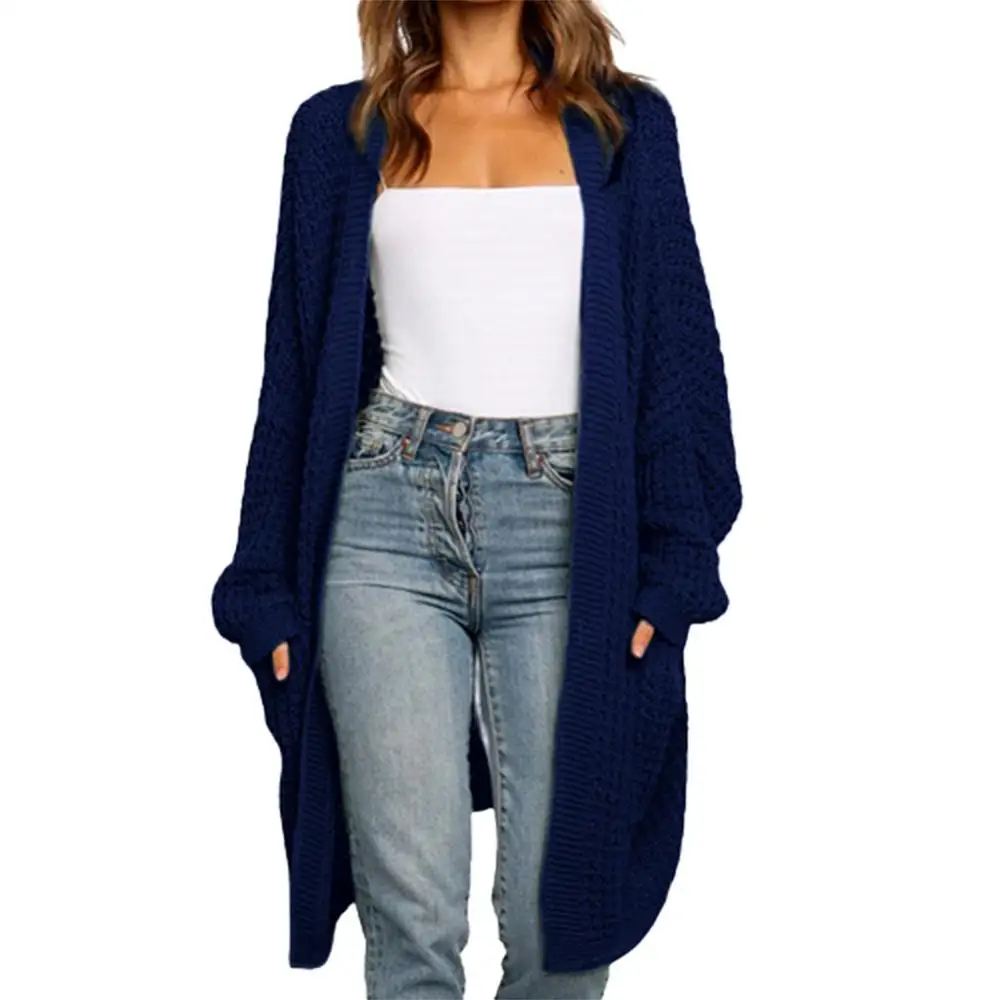 

Cardigan for Women Solid Color Women Knitted Cardigan Loose Large Size Open Front Sweater Coat Women's Clothing кардиган женский