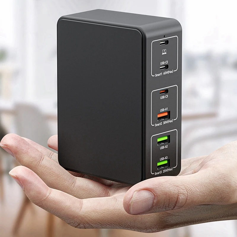 Многопортовое USB-зарядное устройство для сотового телефона и компьютера