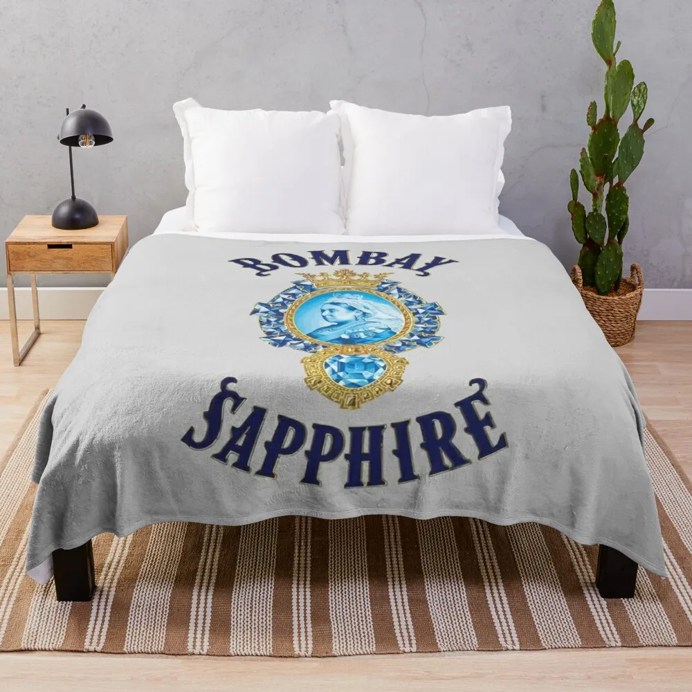 

Bombay Sapphire Throw Blanket Decorative Bed Blankets Microfiber Blanket Blanket Lace