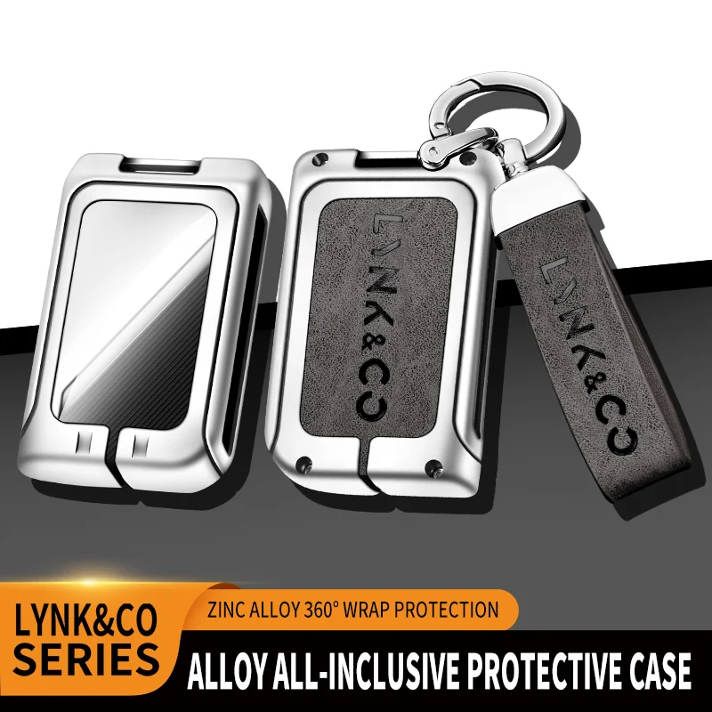 

For Lynk&Co 05 Global Edition 01 Protective Keychain Keyless Accessory Zinc Alloy Car Key Cover Case