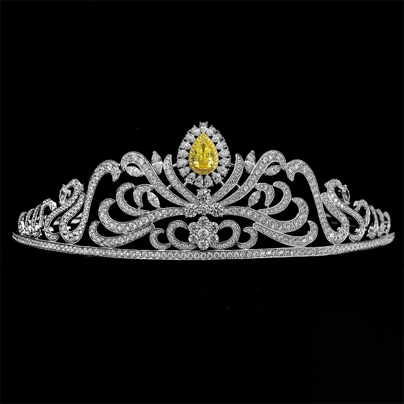 

Женская Корона из серебра 925 пробы с фианитами
