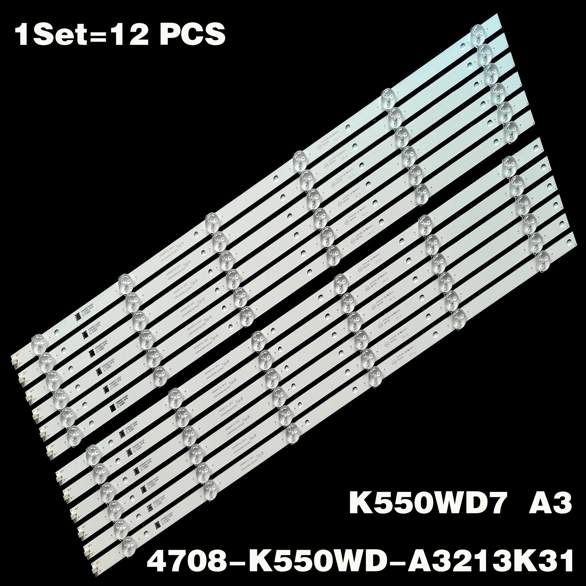 Светодиодная подсветка dexp F55B7000t Sky Media s55uk100 Ph ilips 55PUF6051/T3 L 4708-K55WDR-A1213K11 4708-k550wd-a3213k21 K550WD7