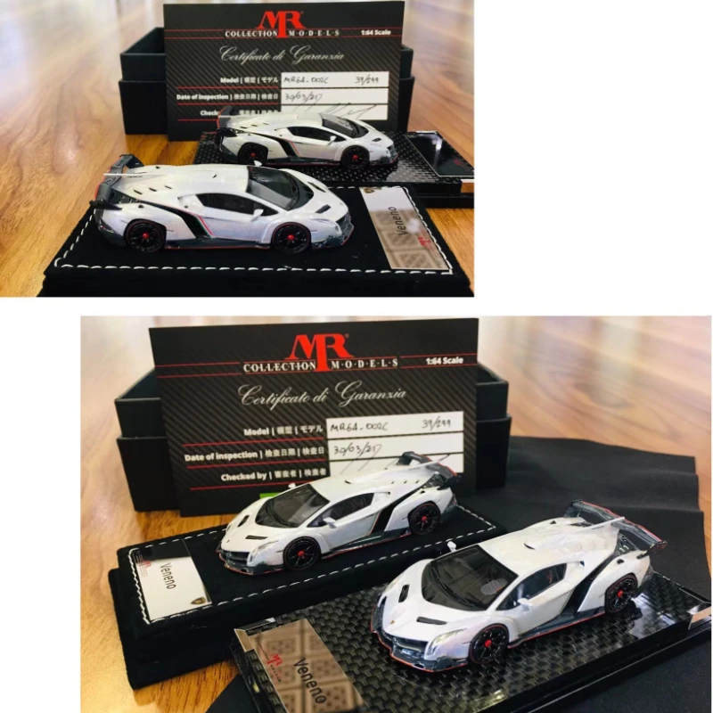 

MR limited edition 1:64 Lamborghini Veneno collection supercar simulation car model collection gift free shipping