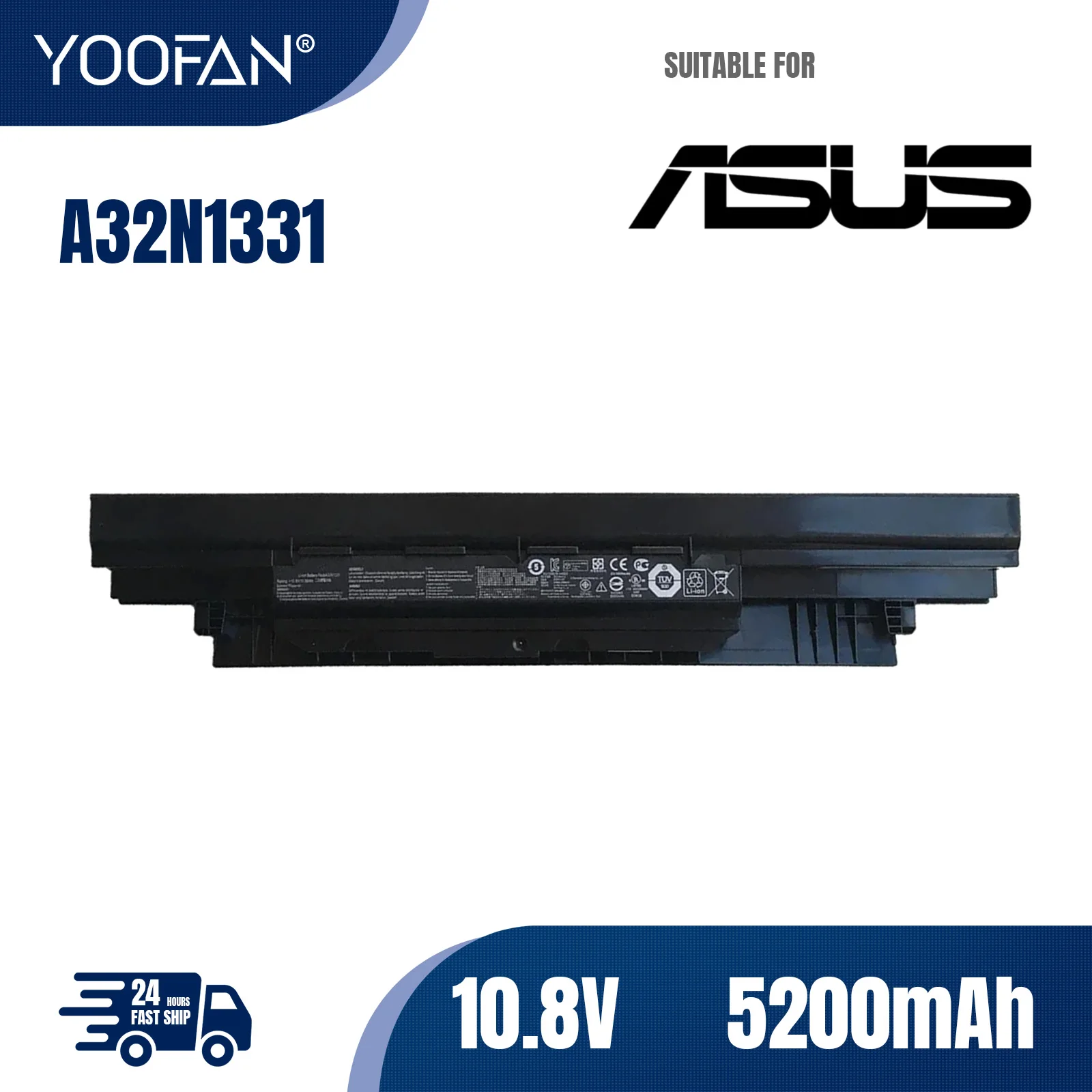 YOOFAN A32N1331 A32N1332 A41N1421 батарея для Asus P2430UJ P2438UL P2440UA P2520LJ P2530UA P2540NV P552LA PU451LA PU551LD
