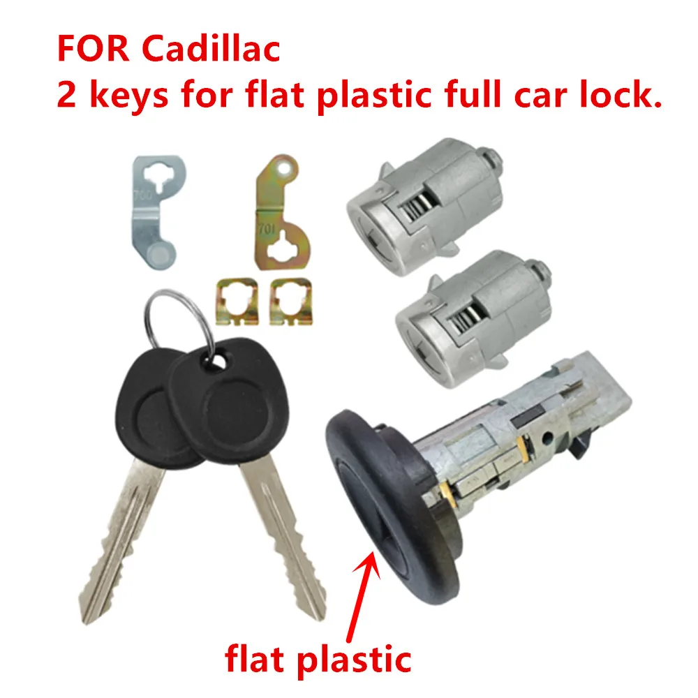 7-8-9 ДЛЯ Cadillac — комплект из 7 плоских пластиковых автомобильных замков. 2 или 4