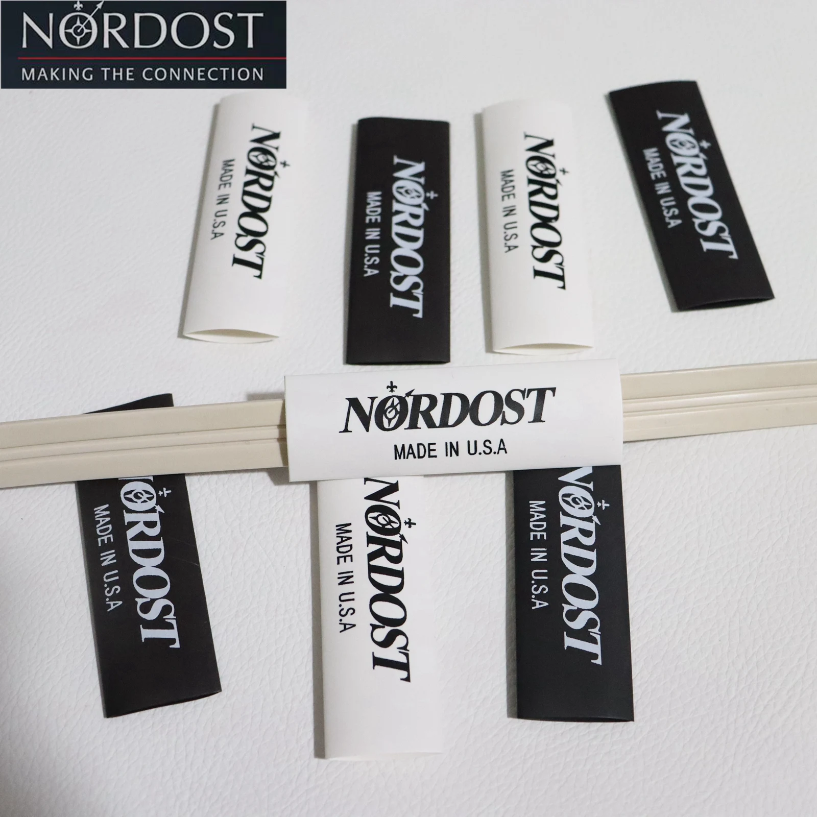 20 шт. 8-16 мм Бренд NORDOST логотип направления Толстая Высококачественная