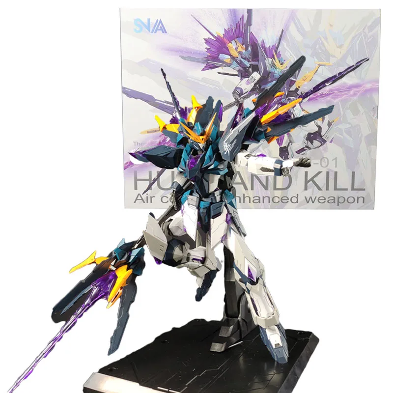 

Genuine Action figure 1/100 Hunt Kill Air Combat Enhanced Weapon collection Movable model Anime Action Figure Toys For Childen