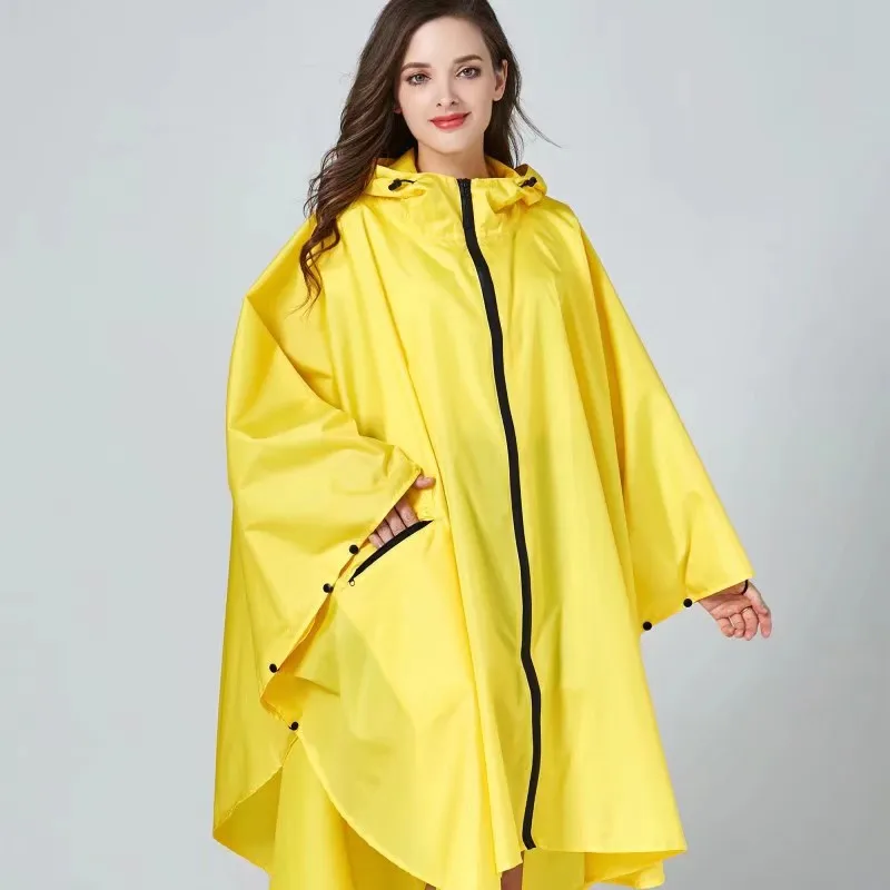 

Raincoat Women Waterproof Clothing Backpack Camping Rain Coat Cover Trench Poncho Cloak Suit Rainrainwater with Cap